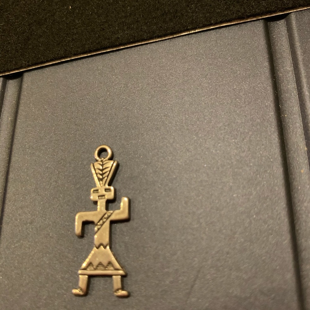 STERLING NATIVE AMERICAN WARRIOR CHARMS/PENDANTS - Picture 2 of 5